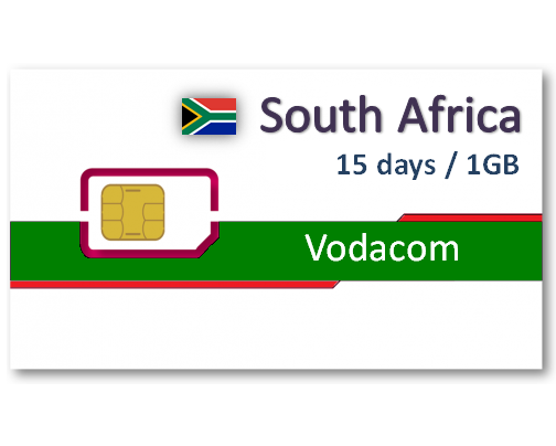 南非上網卡8天/15天/28天 - 4GB/6GB/10GB